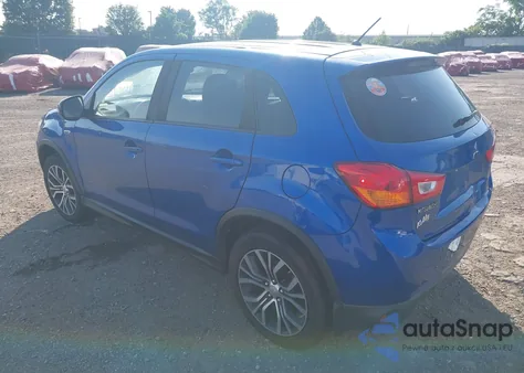 2016 Mitsubishi Outlander Sport 2.0 Es из США, поврежденный, VIN JA4AP3AU2GZ042902